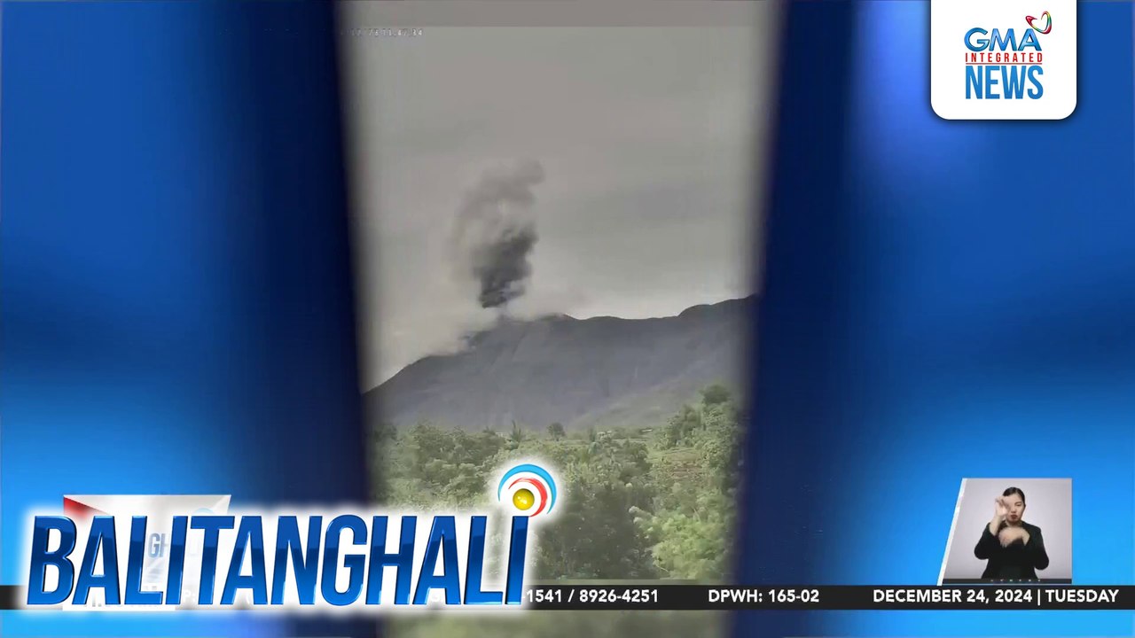 PHIVOLCS - Bulkang Kanlaon, nagbuga ng 2,200 tonelada ng asupre at 4 na beses naglabas ng abo kahapon | Balitanghali