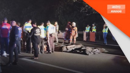 Tayar lori tercabut punca 7 maut di Lebuhraya PLUS
