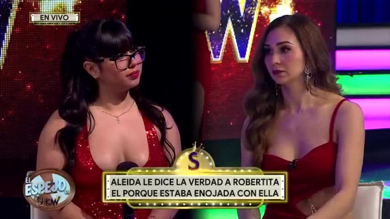 Aleida hace las paces con Robertita