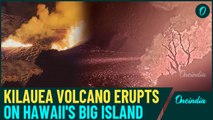 KILAUEA Volcano Eruption VIDEO:  Lava Flies 80 Meters High Above Hawaii | Shocking Visuals