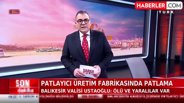 Balıkesir'de patlayıcı üretilen fabrikada patlama! Ölü ve yaralılar var