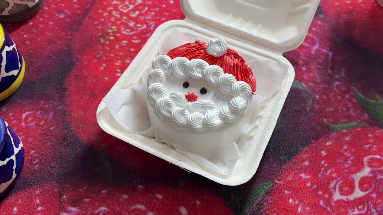 Christmas Bento cake | Cake Decorating Santa Claus | Xmas Cake | How To Make Santa |