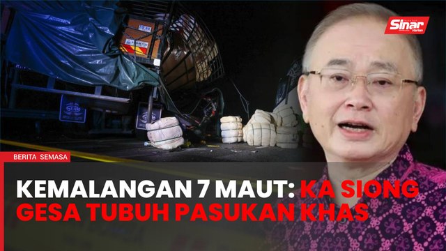 Bekas menteri gesa tubuh pasukan khas siasat kes kemalangan lebih terperinci