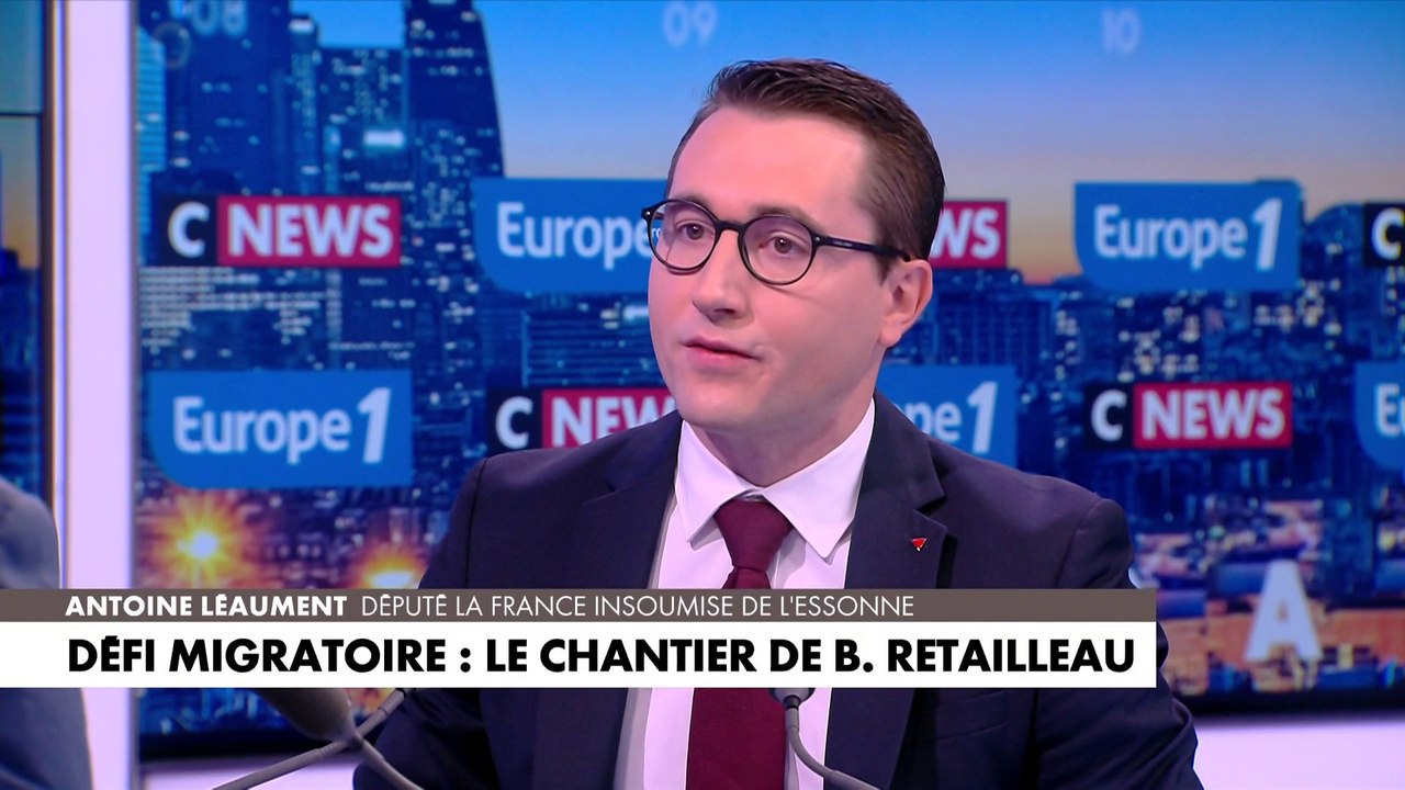 Antoine Léaument : «Notre devoir est d'accueillir les gens dignement et correctement»