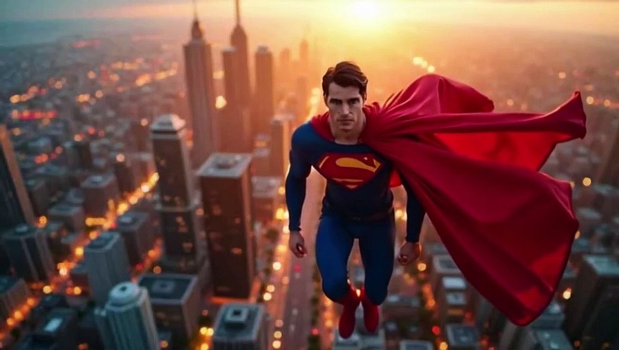 Superman in Metropolis.video