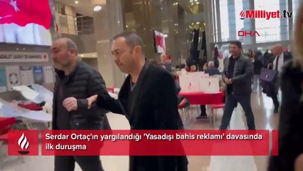'Üst sınırdan' ceza istenmişti... Serdar Ortaç hakim karşısında