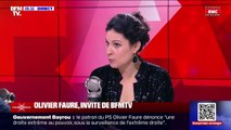 Apolline de Malherbe mène son interview politique sur BFMTV