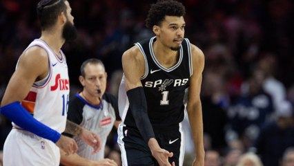 NBA : Wembanyama ne suffit pas à Philadelphie