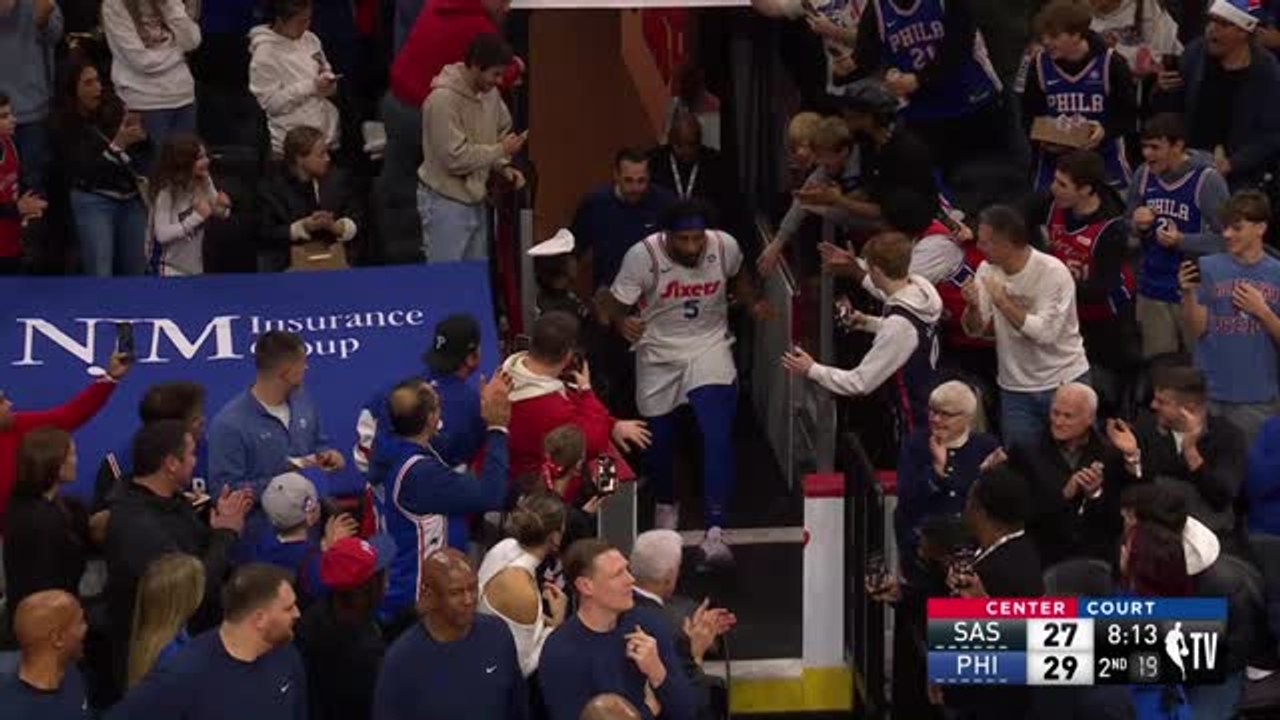 Drummond ejected then reinstated after Wembanyama flop