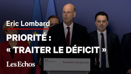 Le ministre de l'Economie Eric Lombard appelle à "traiter notre mal endémique, le déficit"