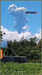 Raung Erupsi, Tinggi Kolom Abu 2.000 Meter