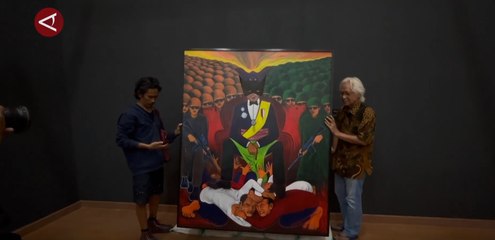 Alasan di balik batalnya pameran lukisan tunggal Yos Suprapto