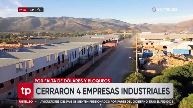 Cuatro empresas industriales en Cochabamba cerraron este año de forma definitiva por falta de dólares y pérdidas de mercados