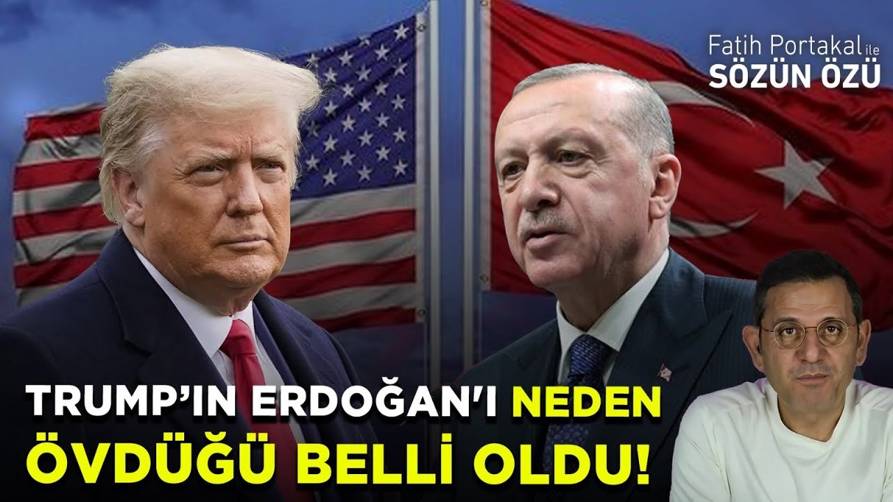 TRUMP'IN ERDOĞAN'I NEDEN ÖVDÜĞÜ BELLİ OLDU!