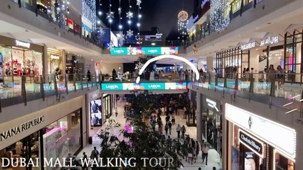 Walking Tour - Visit to Dubai Mall - #dubai