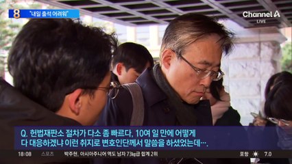 석동현 “윤 대통령, 내일 공수처 출석 어렵다”