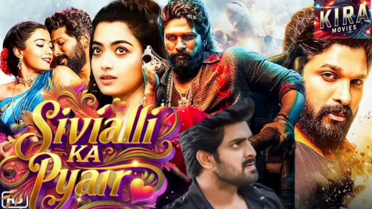 Alluarjun New blockbuster Movie 2024|Beautifull Love story|South indian dubbed Movie|Rashmika|