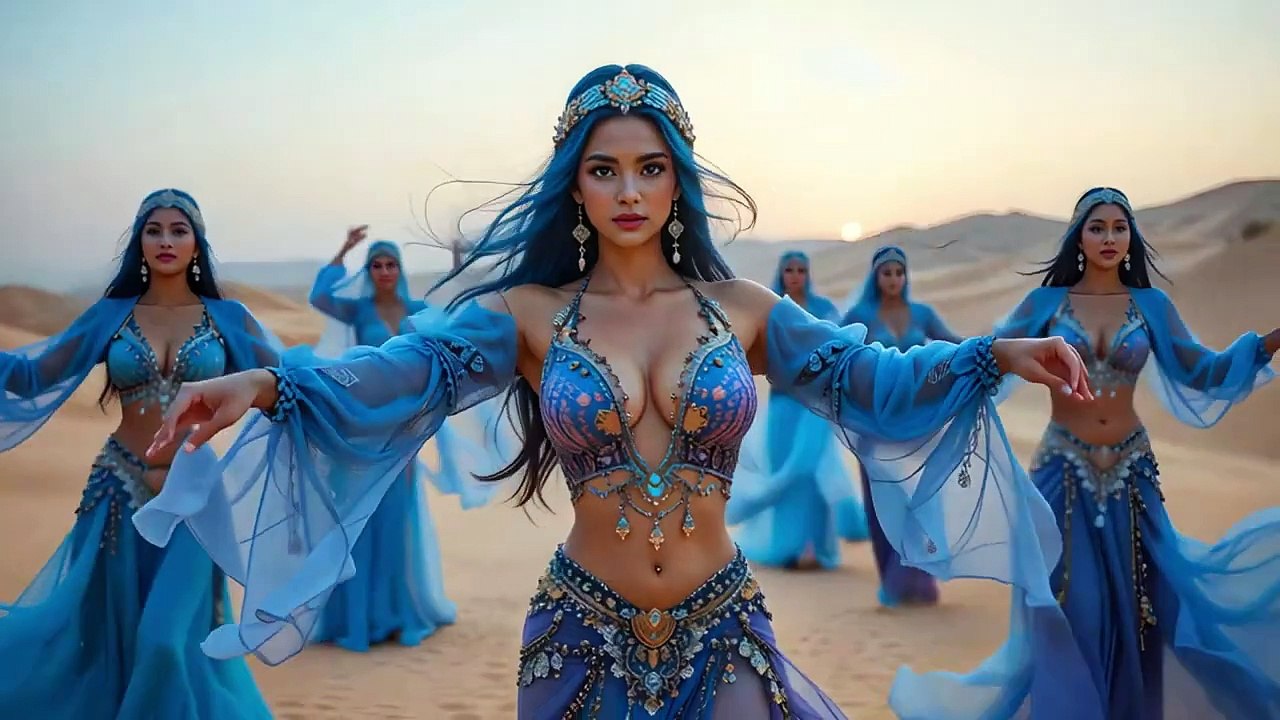 Belly Dance Performance to a Mesmerizing Arabic Song