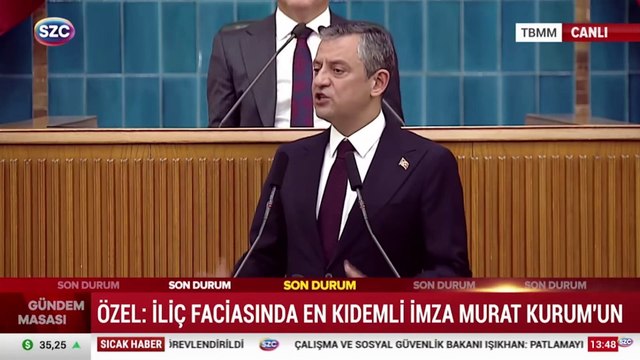 Özgür Özel'den Emine Erdoğan'a: Eşiniz eve gelince sorun