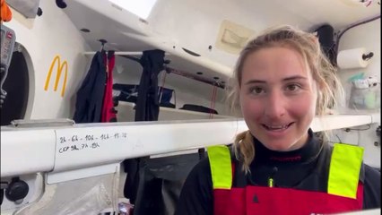 Vendée Globe 2024 : le réveillon de Noël de Violette Dorange