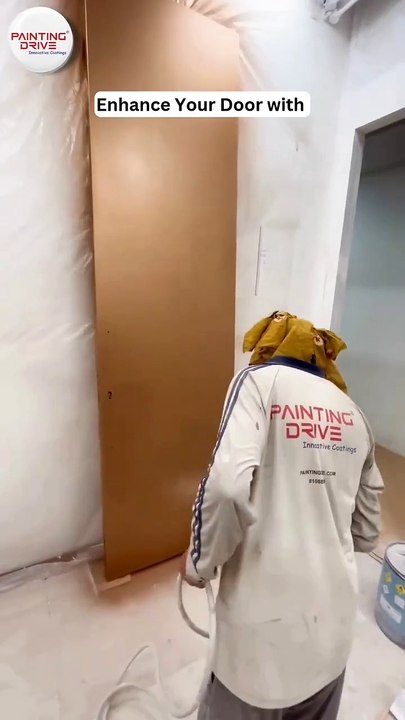 Perfect Smoky Metallic Door Finish