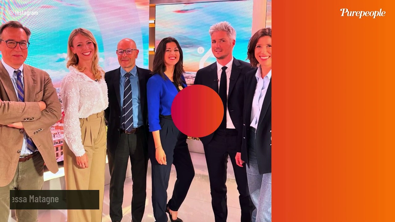 A la télé, on n'a rien vu ! Une journaliste de LCI est enceinte, son ventre déjà bien visible