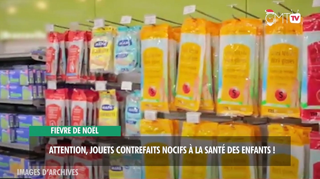 Fièvre de Noël   attention, jouets contrefaits nocifs à la santé des enfants !