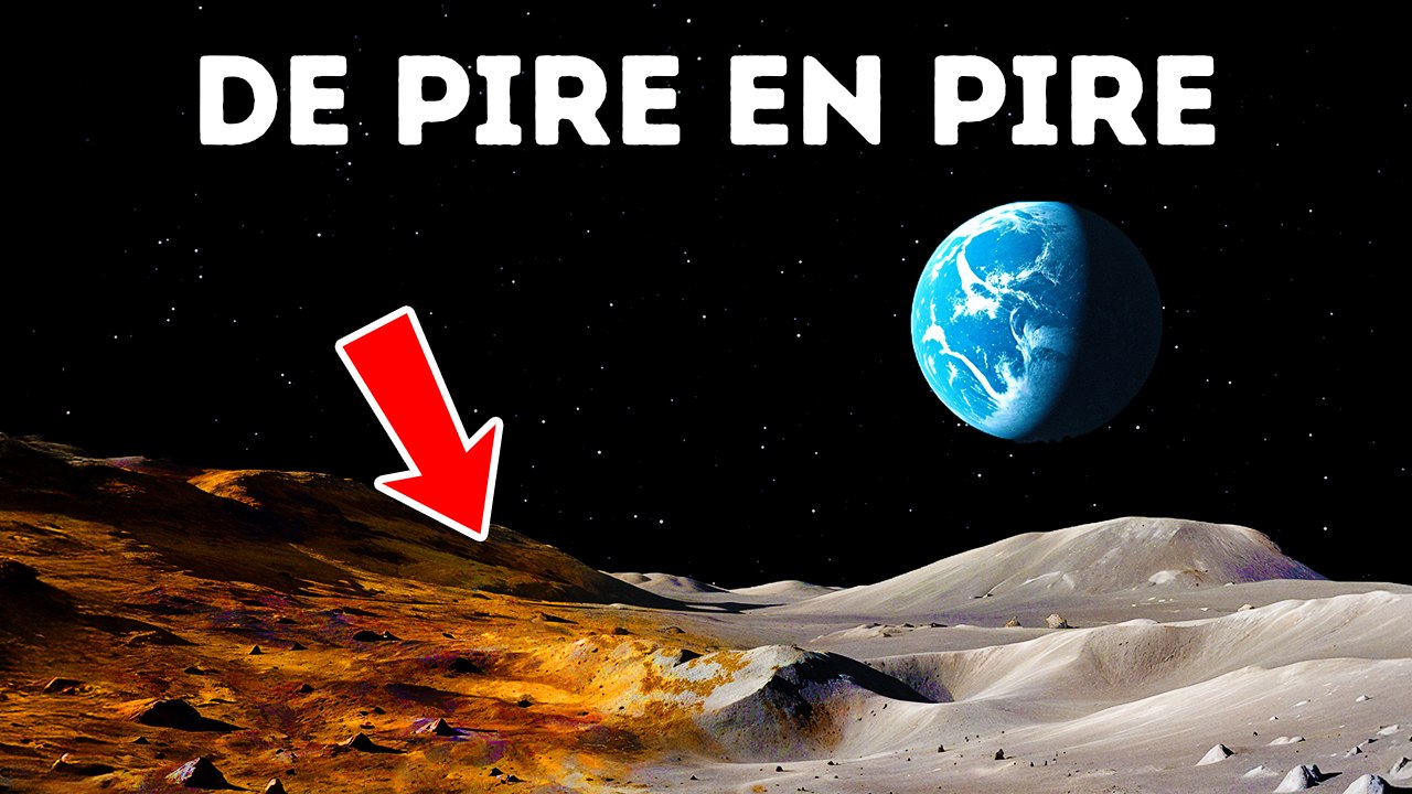 Une Découverte Bizarre Révèle Que La Lune Rouille - video Dailymotion