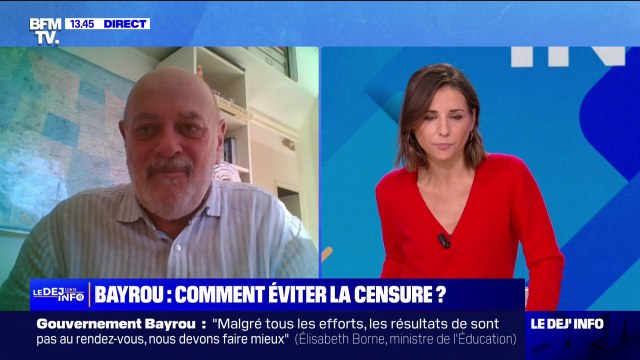 Menace de nouvelle censure: Il reste l'article 16 dans la Constitution dont peut se saisir le président en cas de blocage institutionnel grave pour gouverner tout seul , avertit Bruno Millienne, porte-parole du Modem