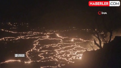 Kilauea Yanardağı'nda Patlama: Lavlar 80 Mete Ulaştı