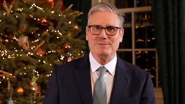 Watch: Starmer’s Christmas speech in full as he wishes for brighter future and peace in the Middle East