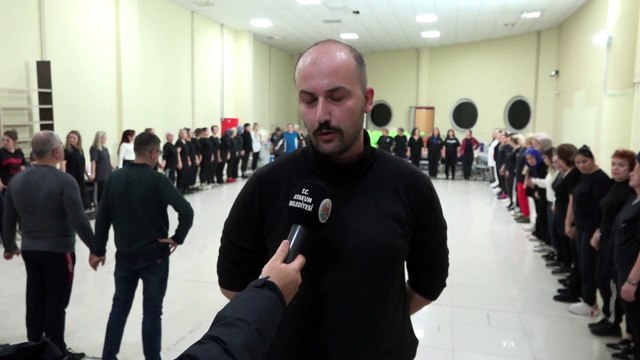Atakum Belediyesi Halk Oyunları Kursuna yoğun ilgi