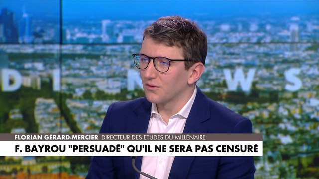 Florian Gérard-Mercier : «Ne parions pas immédiatement sur une censure»