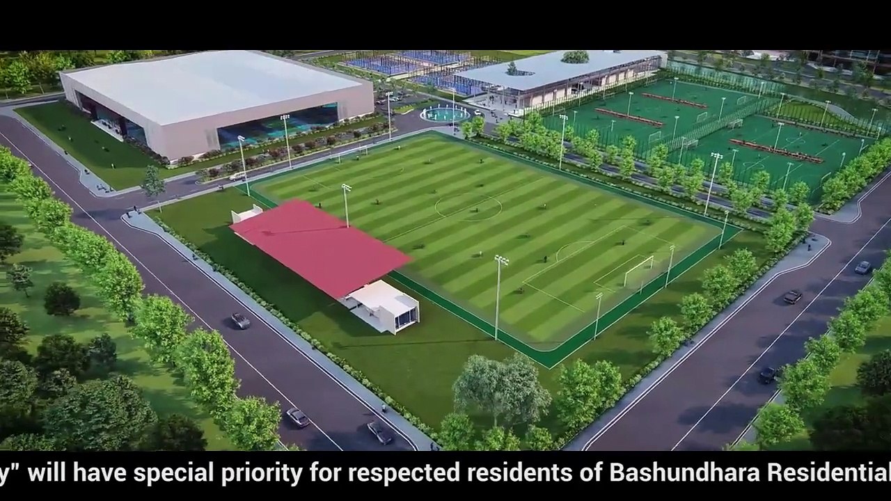 Bashundhara Sports | Football Practice Ground | Cricket Ground | Badminton Court | Tanis Court