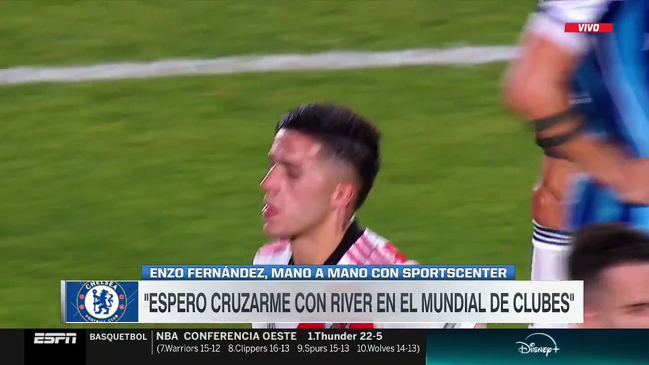 "Ojalá nos podamos cruzar con River": Enzo Fernández palpita el Mundial de Clubes con el Chelsea