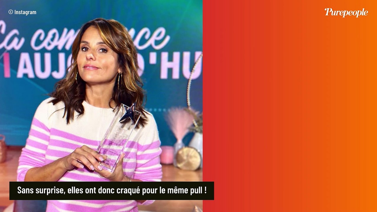 Dans le dressing de Faustine Bollaert et Sophie Davant, le même pull ! Vrai symbole de la mode française