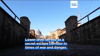 Secret 13th century escape passage for Vatican popes reopens to the public