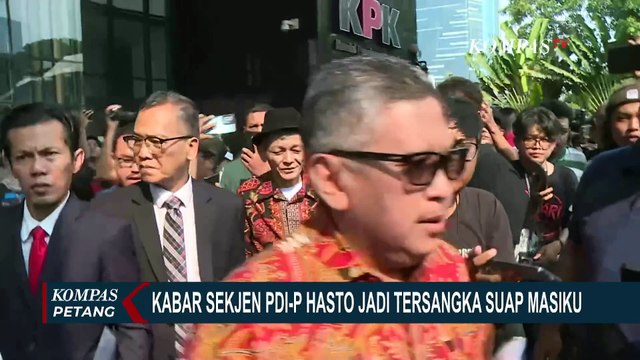 Respons PDI-P Soal Hasto Jadi Tersangka KPK atas Kasus Suap Harun Masiku: Harus Profesional!