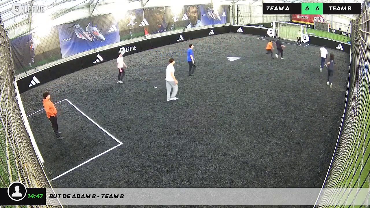 But de Adam B - Team B