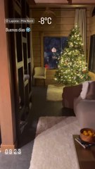 La espectacular casa de Cristiano y Georgina en Laponia para pasar la Navidad