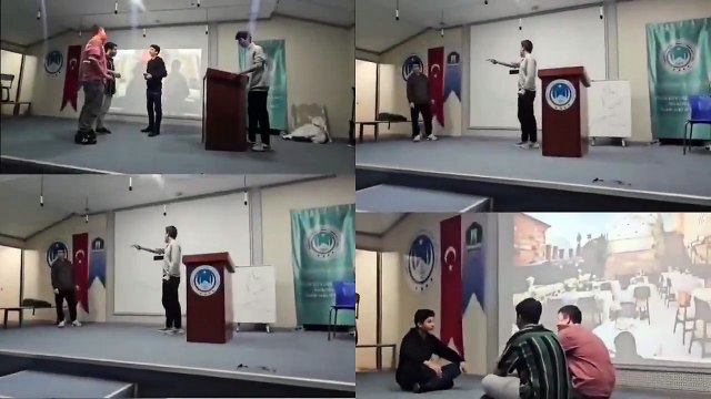 Konya'da öğrencilerin cihatçı gibi giydirildi: 'Arapça Günü'nde öğrencinin eline oyuncak silah verildi