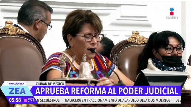Congreso de la CDMX aprueba reforma al Poder Judicial