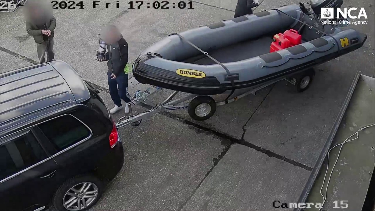 Caught smuggling £42m of cocaine on inflatable boat