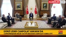 Cumhurbaşkanı Erdoğan, Lübnan'daki Dürzi lider Velid Canbolat'ı kabul etti