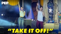 Julia Barretto, nag-Dancing Queen; Carlo Aquino pinaghuhubad! | PEP Goes To