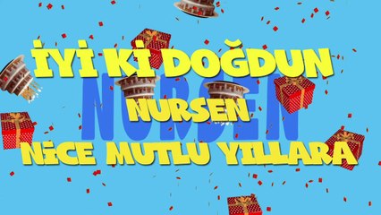 İyi ki doğdun NURSEN  - İsme Özel Ankara Havası Doğum Günü Şarkısı (FULL VERSİYON) (REKLAMSIZ)