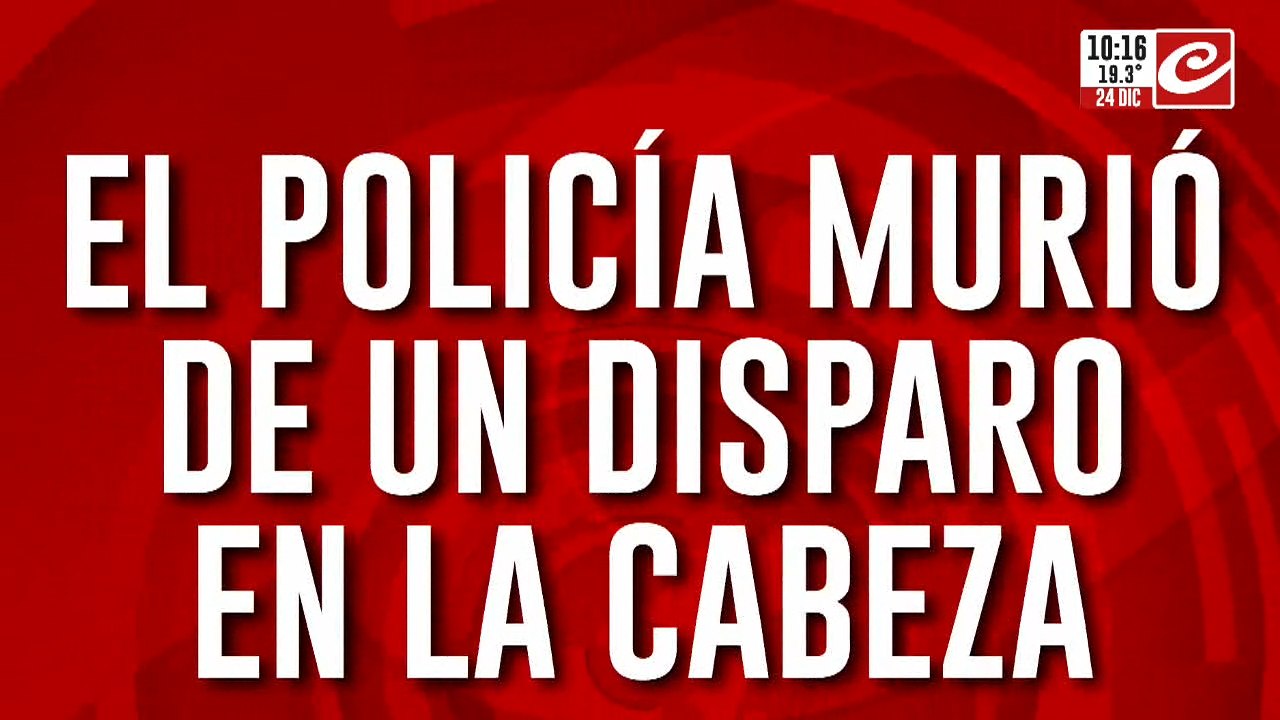 Policía intentó defenderse de un robo y lo ejecutaron de un tiro en la cabeza