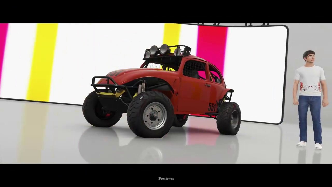 FORZA HORIZON 4 RACING A BAJA BUGGY IS FUN !!!