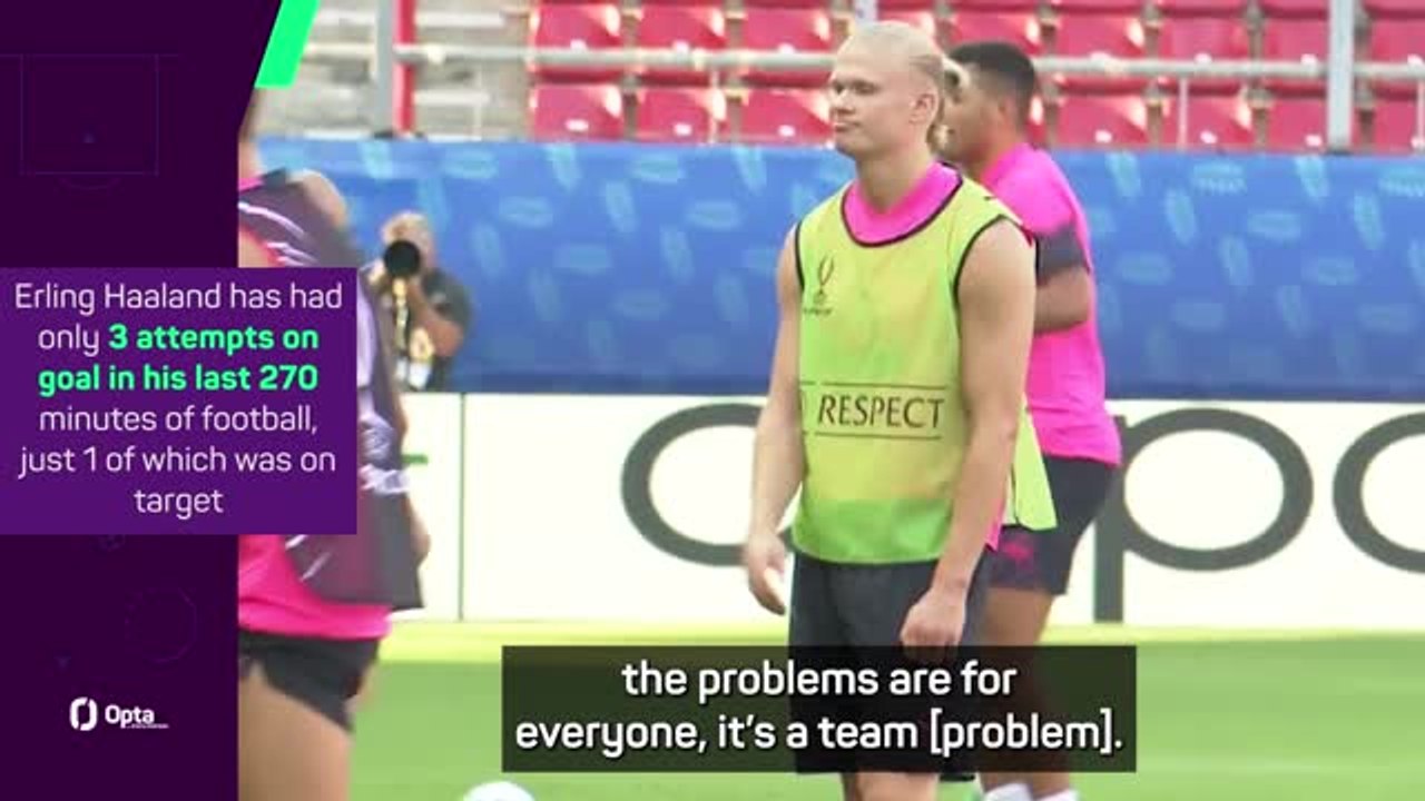 'We must use him better' - Guardiola challenges City players to help Haaland