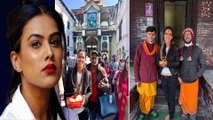 Nia Sharma गले में रुद्राक्ष और माथे पर तिलक लगाकर पहुंची Pashupatinath के मंदिर, फैंस ने की तारीफ !